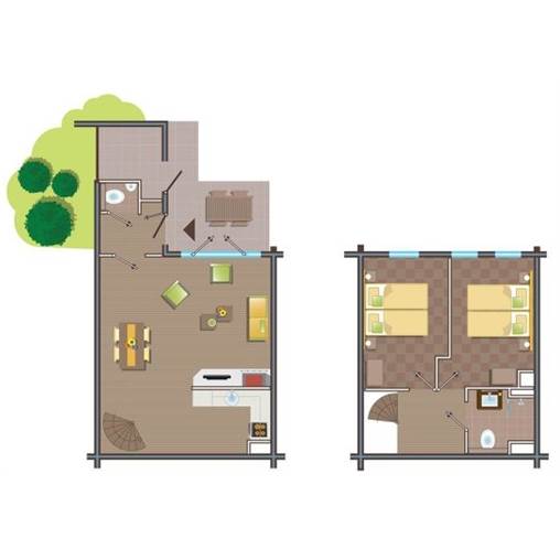 Premium cottage PZ748 at Port Zélande